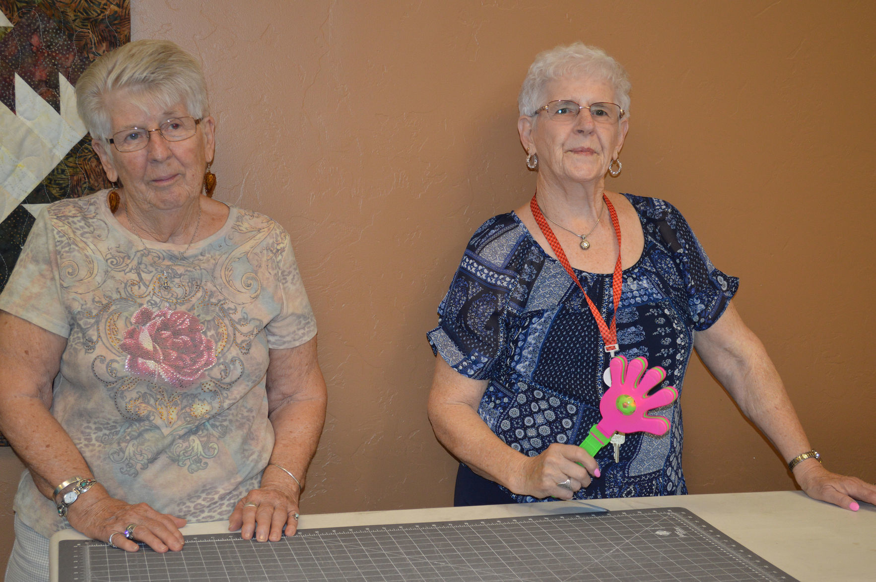Aviva Divas enjoy camaraderie while sewing for others